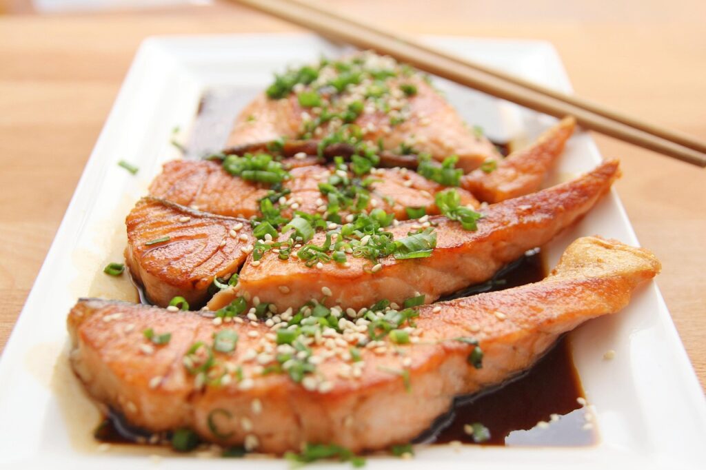 Ernährung Fisch gebraten Soße Japanische Diät – 14-Tage-Plan