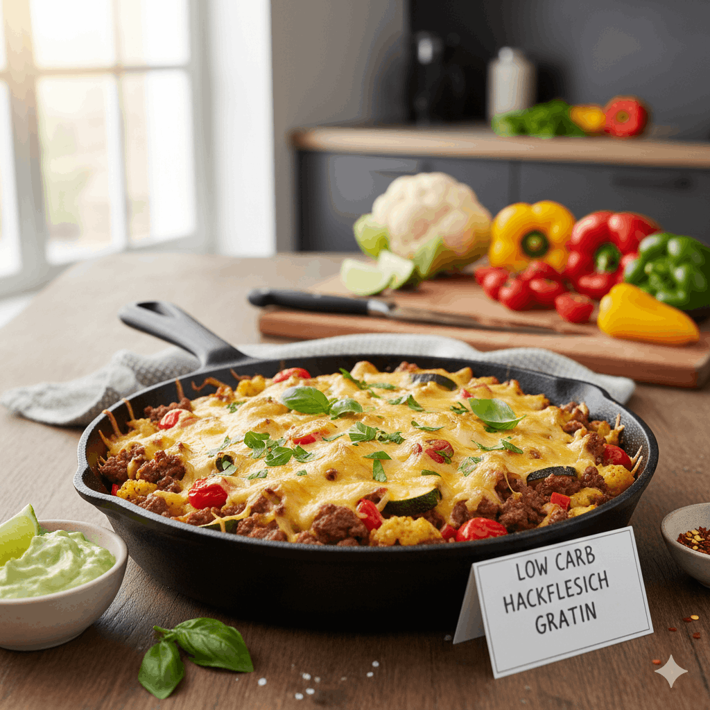 Elegantes Low Carb Schttelpizza Bild