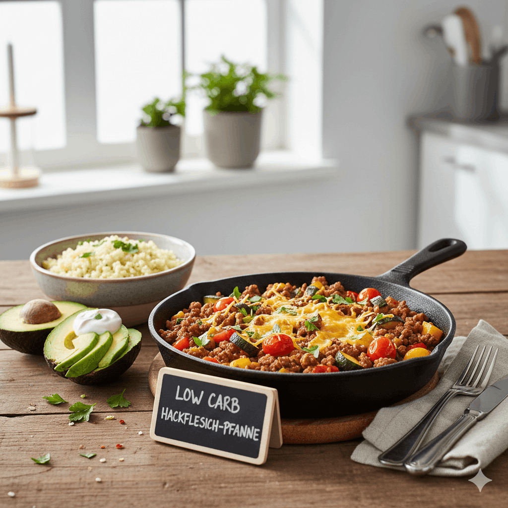 Gesunde Rezepte mit Hackfleisch – Low Carb Ideen für jede Gelegenheit Bidl 2